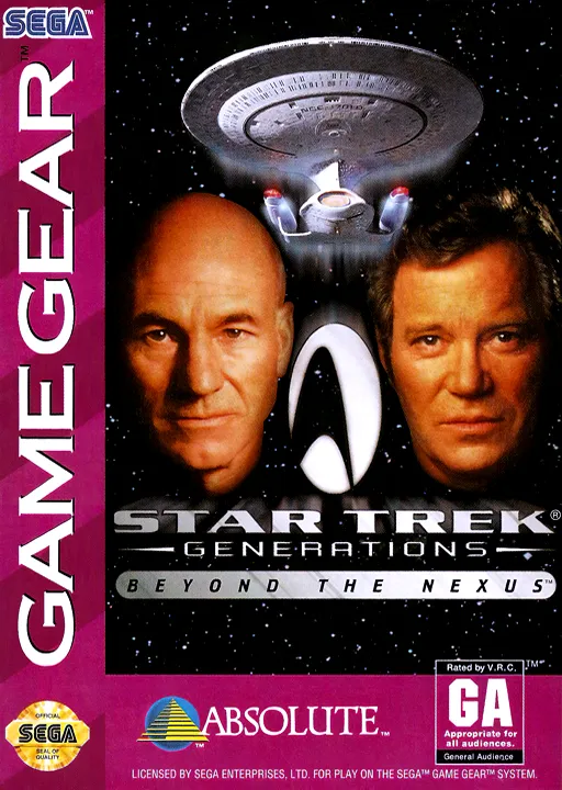 Обложка игры Star Trek Generations: Beyond the Nexus